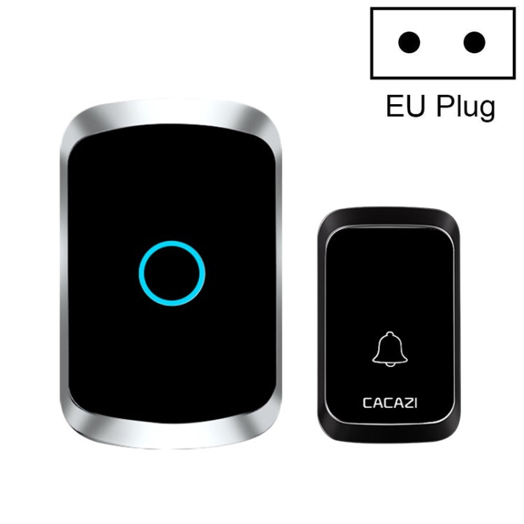 CACAZI A50 1 For 1 Wireless Music Doorbell without Battery CACAZI A50 1 For 1 Wireless Music Doorbell without Battery